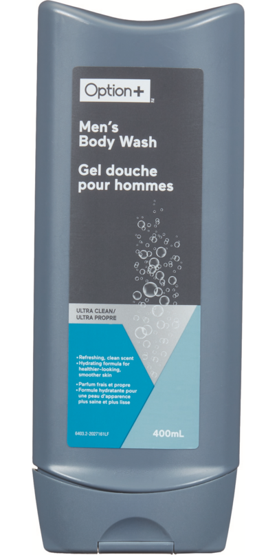 Buy Option+ Men's Ultra Clean Body Wash At Well.ca 