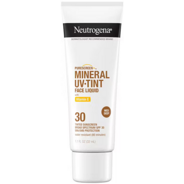 Buy Neutrogena Purescreen+ Mineral UV Tint Face Liquid Sunscreen SPF 30 ...