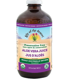 Lily of the Desert Preservative Free Whole Leaf Aloe Vera Juice