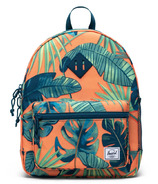 Herschel Supply Heritage Youth Backpack Tangerine Palm Leaves