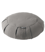 Halfmoon Round Meditation Cushion Fossil Grey