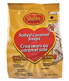 ShaSha Co. Salted Caramel Snaps Cookies