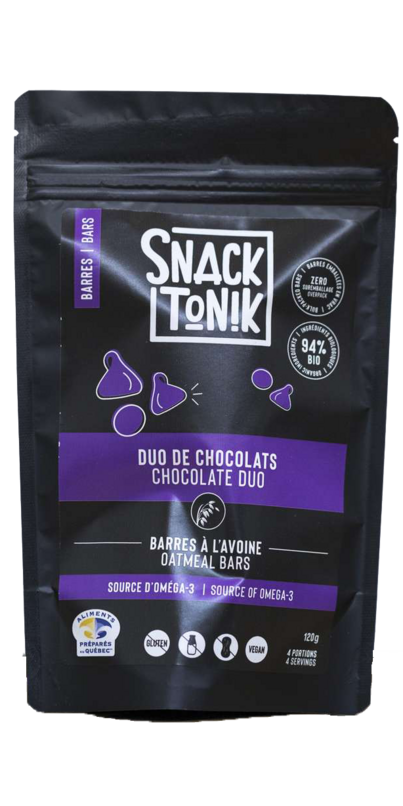 Download Buy SNACK TONIK Oat Bars Chocolate Duo from Canada at Well.ca - Free Shipping