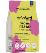 Herbaland Adult Essentials Vegan D3 & B12