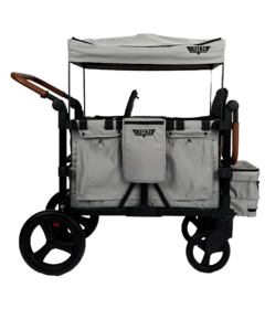 Keenz Vyoo 4-Passenger Stroller Wagon Grey