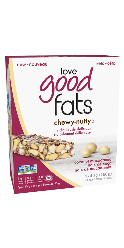 Buy Love Good Fats Coconut Macadamia Chewy Nutty Bars at Well.ca | Free ...