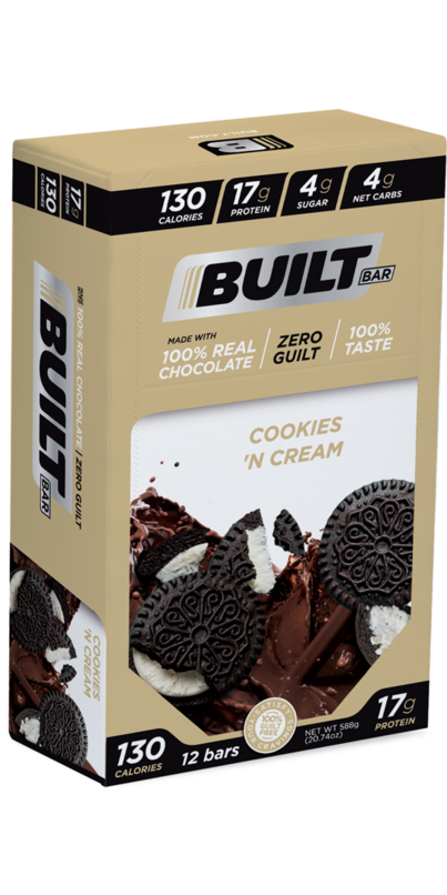 Buy Built Bar Cookies 'N Cream Case at Well.ca | Free Shipping $35+ in ...