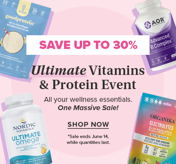 Save up to 30% on The Vitamins & Protein Sale 