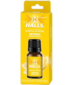 Halls Essential Oil Blend Lemon