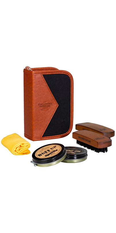gentlemen's hardware shoe shine kit