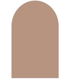 Cherrypick Original Magic Playwall Arch Magnetic Wall Decal Caramel