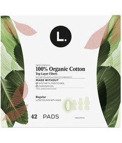 L. Ultra Thin Pads with Wings Regular