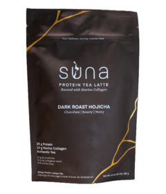Suna Protein Tea Latte with Marine Collagen Dark Roast Hojicha