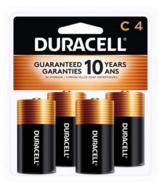 Duracell Coppertop C Batteries