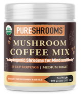 PureShrooms Adaptogenic Organic Mushroom Coffee
