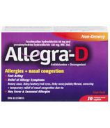 Allegra-D Non-Drowsy Allergies + Nasal Congestion Trial Pack