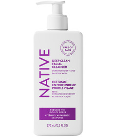 Native Deep Clean Facial Cleanser Salicylic Acid & Eucalyptus