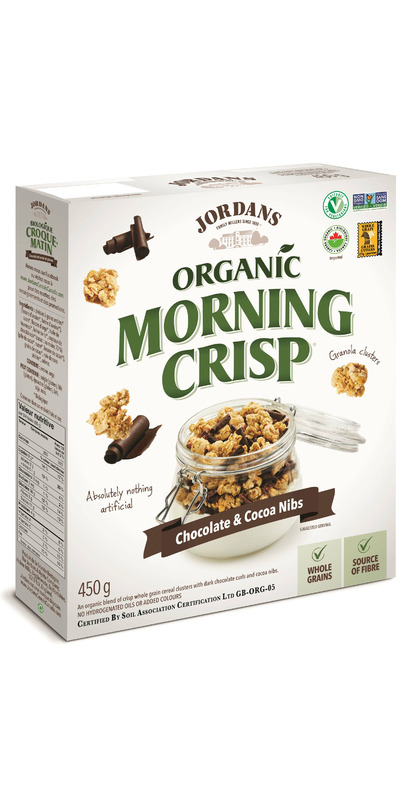 Buy Jordans Morning Crisp Organic Cereal with Chocolate and Cocoa Nibs ...