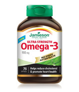 Jamieson Ultra Strength Omega-3 with No Fishy Aftertaste 