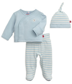 Magnetic Me Kimono Take Me Home Set Blue Stripe
