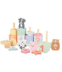 Orange Tree Toys Farmyard Animal Counting Game