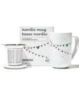 DAVIDsTEA Snowman Glass Nordic Mug