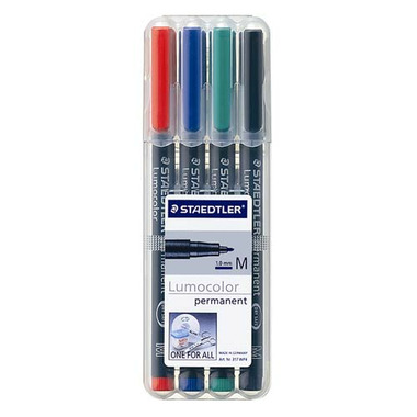 Staedtler Lumocolour Permanent Medium Point Markers Staedtler Lumocolour Permanent Medium Point Markers