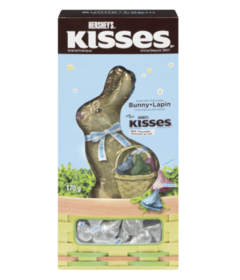 Hersheys Kisses Solid Milk Chocolate Easter Bunny with Kisses