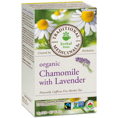 Traditional Medicinals Organic Chamomile with Lavender Tea Traditional Medicinals Organic Chamomile with Lavender Tea
