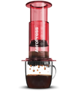 Aeropress Clear Coffee Maker Red