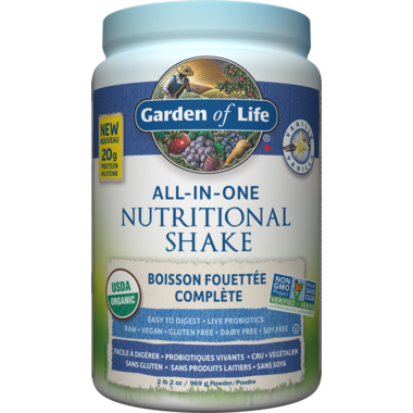 Buy Garden Of Life Raw All In One Nutritional Shake Vanilla From