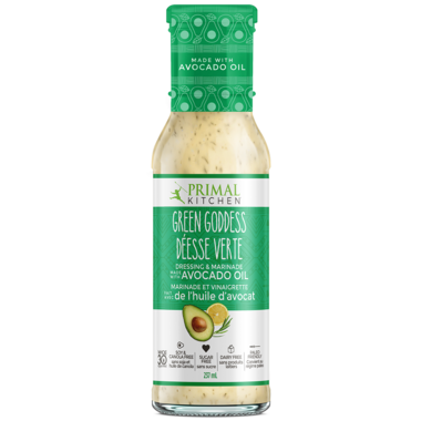 green goddess dressing with avocado