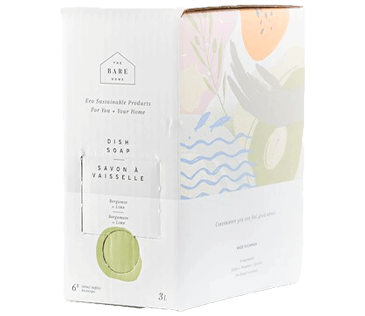The Bare Home Boîte de recharge de savon pour les mains bergamote et lime