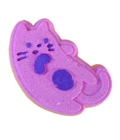 Happy Hippo Bath Co. Bath Bomb with Shoe Charm Meow Meow