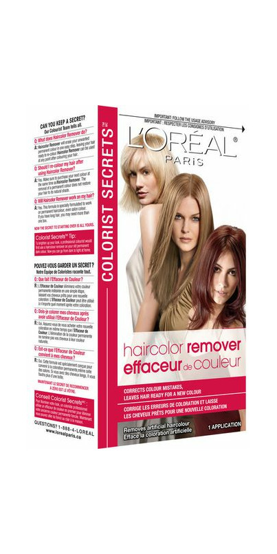 Buy L'Oreal Colorists Secrets Haircolor Removal at Well.ca | Free ...