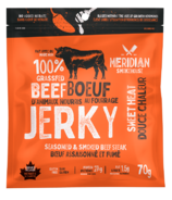 Meridian Smokehouse Beef Jerky Sweet Heat 