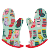 Now Designs Oven Mitts Set Winter Woolens