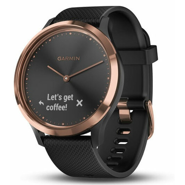 Buy Garmin Vivomove HR Sport Black With Rose Gold at Well.ca