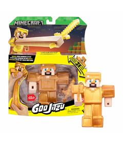 Heroes of Goo Jit Zu Minecraft S4 Hero Pack Gold Armor Steve