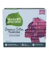 Seventh Generation Organic Cotton Tampons Super