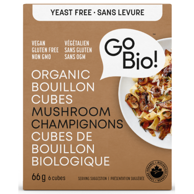 GoBIO! Organic Mushroom Bouillon Cubes GoBIO! Organic Mushroom Bouillon Cubes