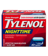 Caplets Tylenol Extra Fort de nuit