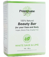 Penny Lane Organics Barre de beauté naturelle, sauge blanche et lime