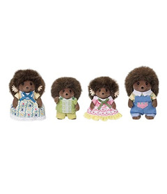 Calico Critters Hedgehog Family