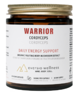 Eversio Wellness WARRIOR Cordyceps Daily Energy Support