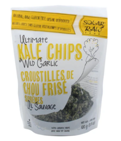 Solar Raw Food Ultimate Kale Chips Wild Garlic