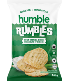 Humble Potato Chips Rumbles Sour Cream & Onion