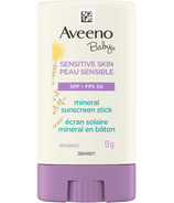 Aveeno Baby Sensitive Skin SPF 50 Mineral Sunscreen Stick