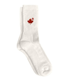 Q for Quinn Organic Midweight Canada Crew Pacers