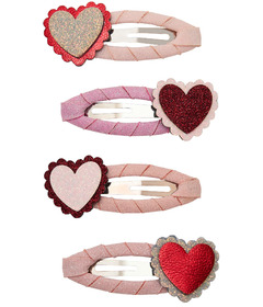 Mimi & Lula Clic Clacs Scalloped Heart